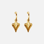Gold Love Earrings - AntiRue
