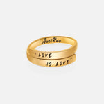 L'Amour Ring - Gold - AntiRue