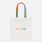 Rainbow Giraffe Canvas Tote Bag - AntiRue