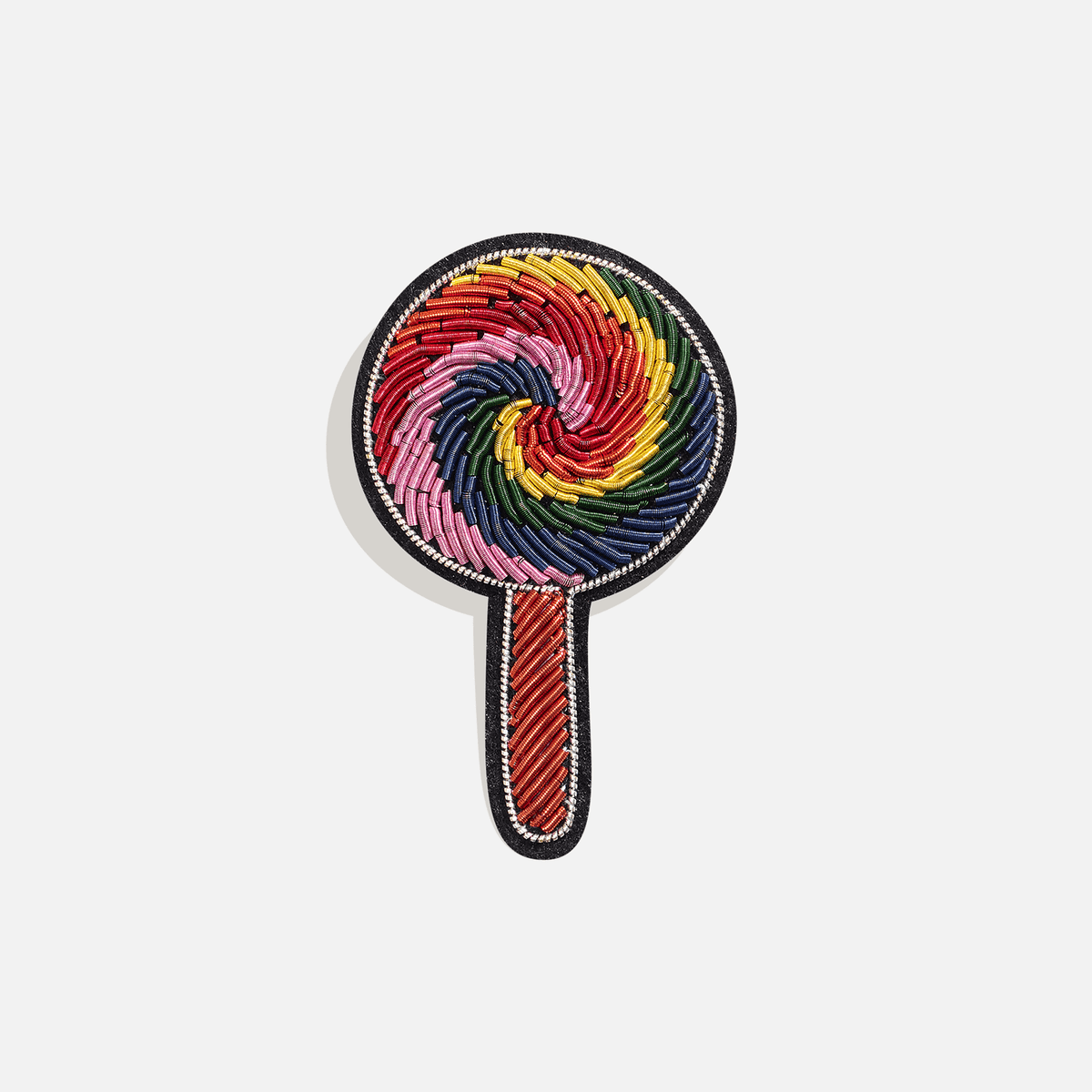 Rainbow Metallic Silk Badge - AntiRue